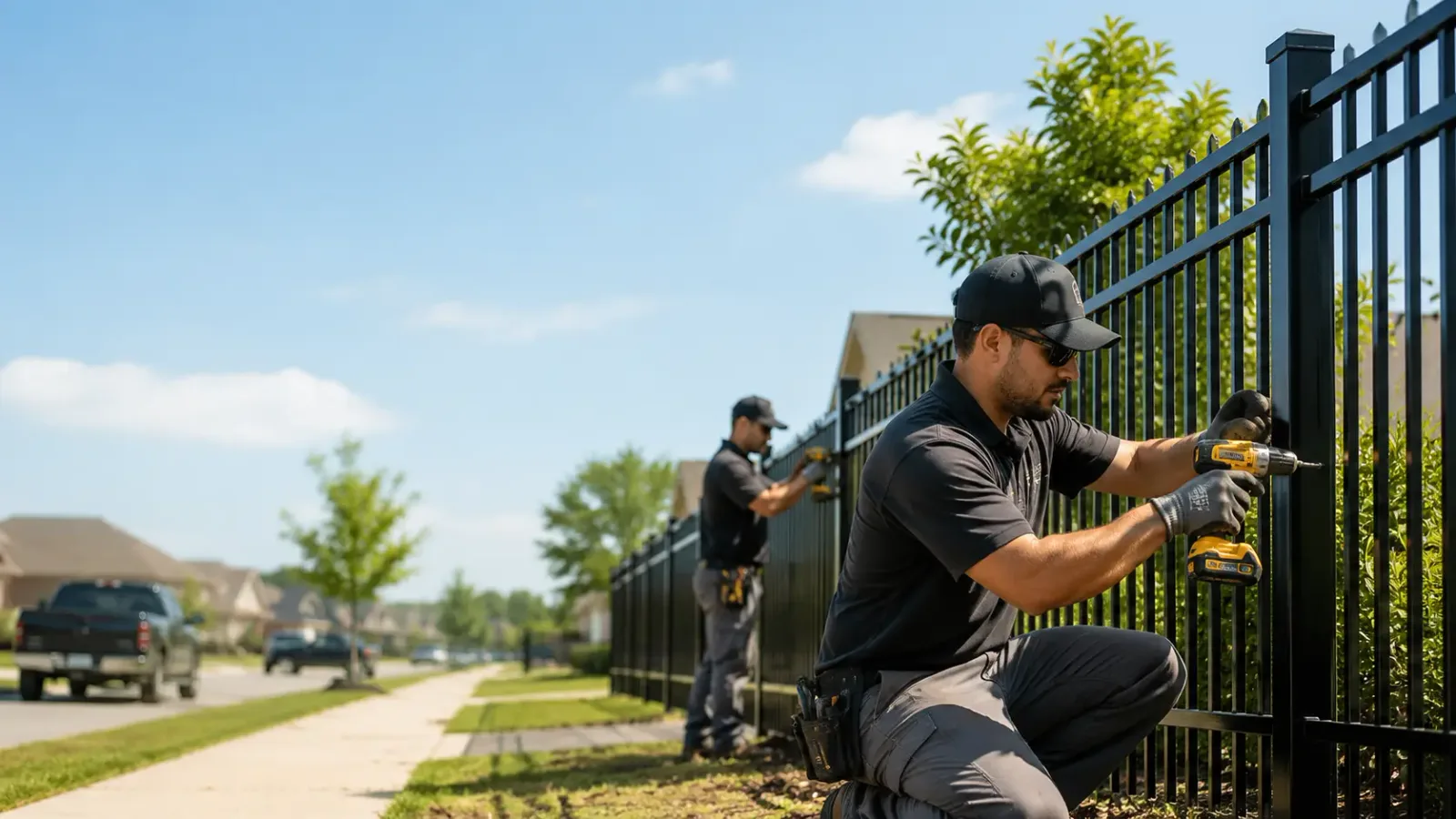 Metal Fence Installation in Warsaw, IL